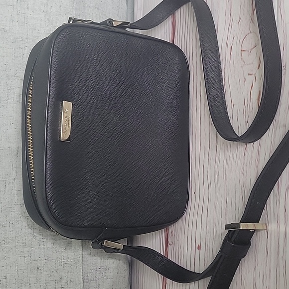 Kate Spade Black Saffiano Leather Crossboy Bag - Picture 1 of 8
